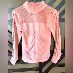 Thin athletic zip up sweater